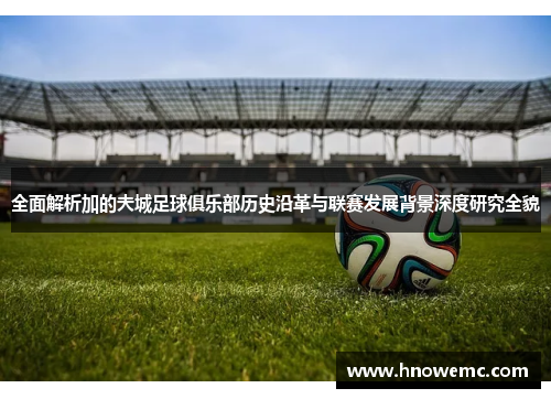 全面解析加的夫城足球俱乐部历史沿革与联赛发展背景深度研究全貌